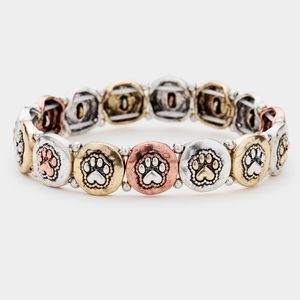 Paw print bracelet
